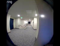 Young girl falls while doing ding dong ditch