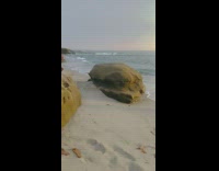 Father and son on the beach near photoshoot of the woman