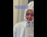 Girl cries has breakdown over school guy