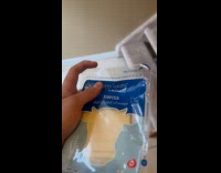 Filmer calls dog with cheese plastic sound