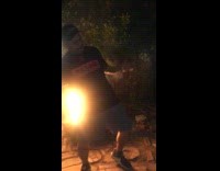 Guy dances to aggressive song bonfire