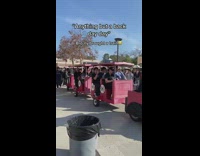 Train at School on Anything but Back Pack Day