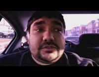 Guy gets into back of car and couples starts to argue in front of him while driving