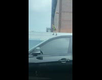 Collab WINY - Man stands on the roof like statue