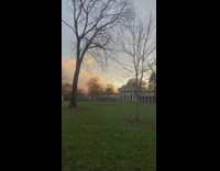 Couple sweet dance practice campus building lawn