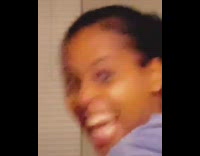 Girl dances to Wasabi by Little Mix, boyfriend wears batman mask