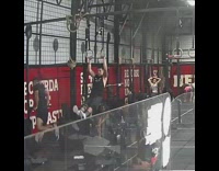 Guy falls off Crossfit rings 