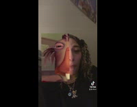 Woman uses filter and gets a dorky duck