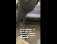 Man Wearing Spiderman Mask Flips on Subway 