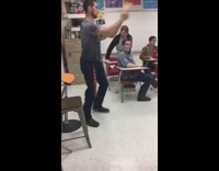 Guy pretends to be cop banana gun