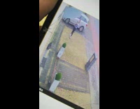 Woman walks into plant fail 