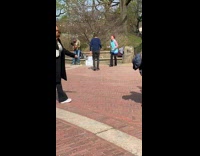 Collab WINY - Couple beanie hat dance in the park part 2