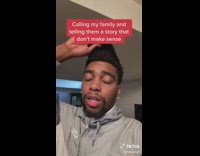 Guy calls relatives to tell them nonsense story 