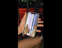 Collab Clips mpugc - Broken phone screen with two Starwars character