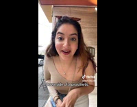 Collab ClipsIG - Womans prosthetic arm made fart noises 