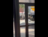 Man shows truck crashed into store 