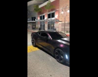 Man demonstrating what car guys do on speed bumps