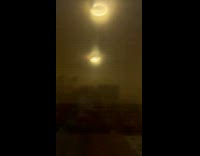 Submitter shows rain pours from old roof