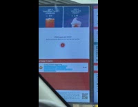 Guy ordering food AI screen