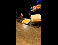 Woman shows id to bartender dad