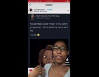 Girl reacts to viral instagram post 