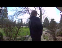 Man got grounded after pressing the doorbell 