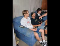 Man fist bump and throws a cockroach