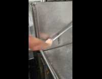 Dirty hat thrown in the kitchen dishwasher