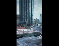 Collab BitchMP - Girls take picture with views interrupted by construction workers