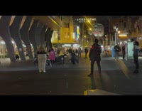 Group of people dance cover at the park