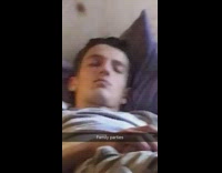 Guy bored at family party