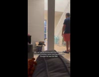 Cat have existential crisis  saw dads brother 