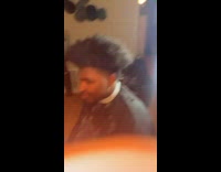 Guy compliments friend using high pitched feminine voice 