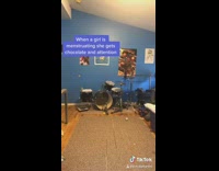 Black sweater guy menstruation period joke beanie 