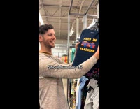 Hero in training shirt dad