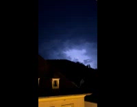 Man filming thunderstorm lasted over 10minutes 