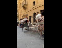 Collab IITW - Lady Looks Up as she Poses for Picture