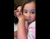 Kid thought she came out from moms ass