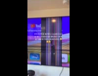 Kid breaks TV before Super Bowl Game 