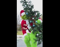 Grinch and santa claus whats your name 