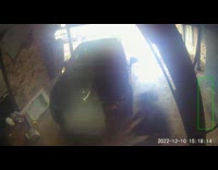 Woman falls through ceiling from attic 