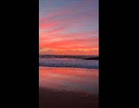 Collab Clips MPUGC - Woman watching sunset at the beach 