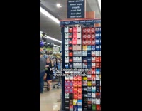 Secret shopper peeking and observing submitter 