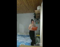 Collab BitchIG2 - Girl room lights off falls into bed binder