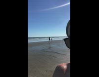 Woman yoga pose beach seaside pictorial Part 2