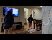 Kids pull broken tv prank on dad