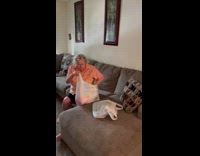 Old woman threatens guy for hanging around dangerous area 