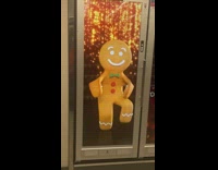 Collab Clips mpugc - Gingerbread man fridge ad dancing