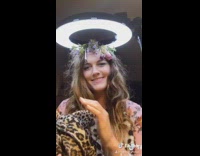 Girl transforms Carole Baskin Tiger King