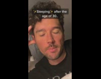 30 year old gets 8 hours of sleep in 3 days